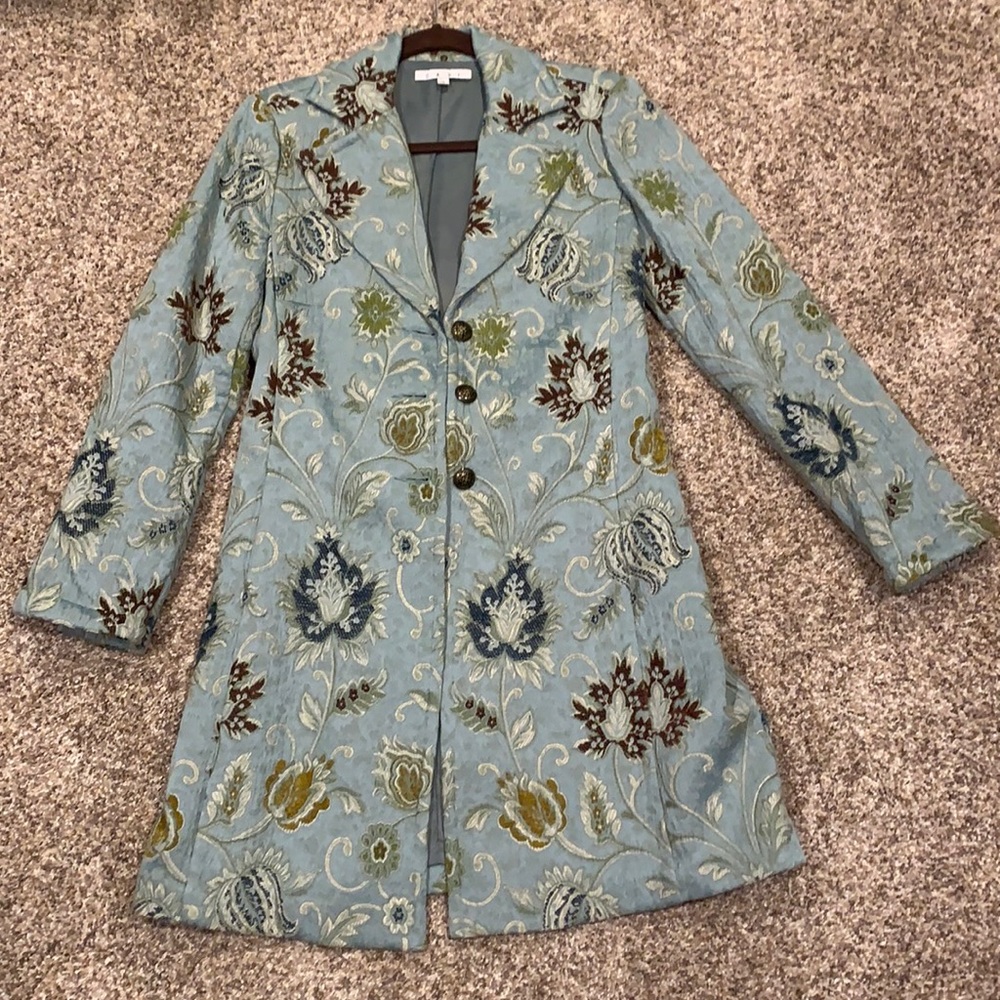 CAbi Vintage style brocade jacket size 4